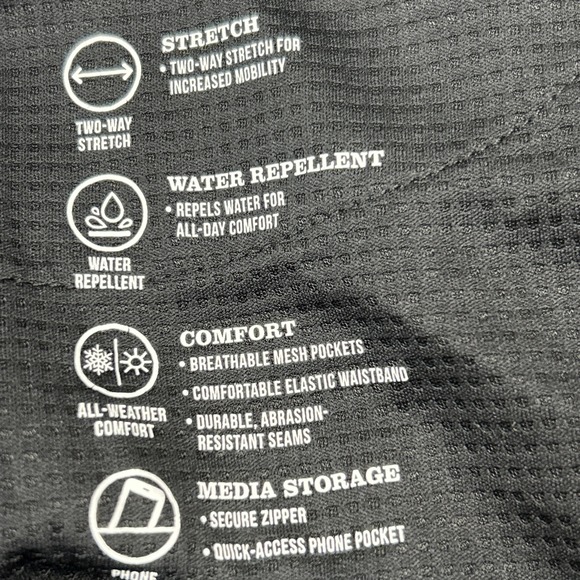 Orvis Performance Tech Pants Mens 38X29 Navyl Stretch Water Repellent Comfort - Picture 8 of 16